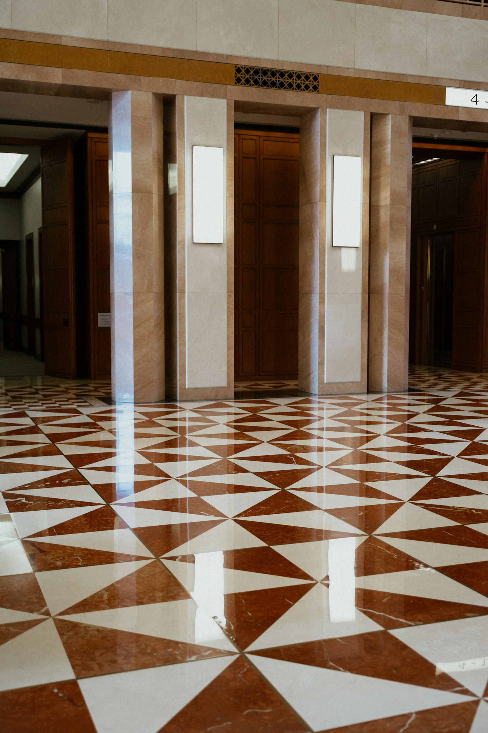 Commercial floor coating detail